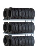 ADDER | 48 Tire Double Row Automotive Storage Shelving | 3 Shelves
